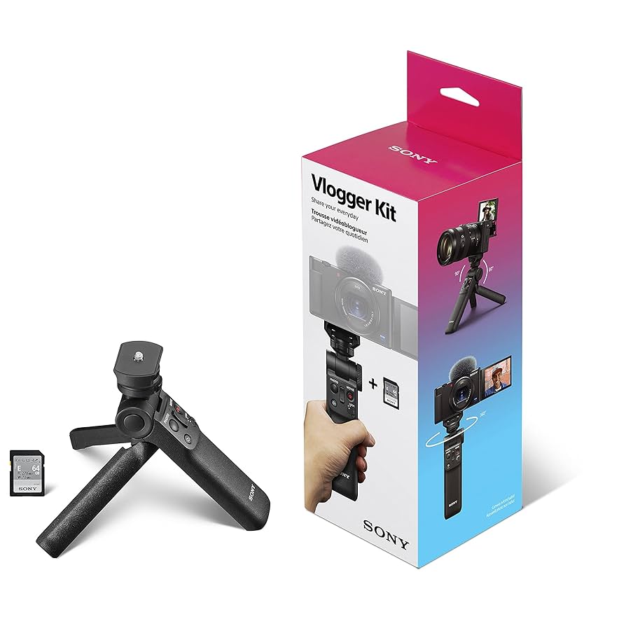 SONY VLOGCAM ZV-1 Ⅱ SHOOTING GRIP KIT Amazon.com : Newmowa Mini Shooting Grip vlog Camera Grip for